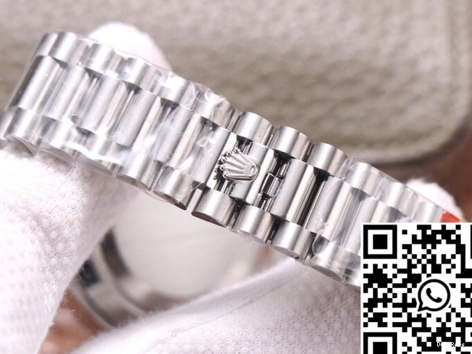 M228349RBR-0008 Grey Factory Gold Dial Rolex Day-Date White EW 1128